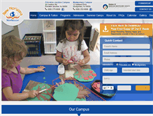 Tablet Screenshot of nhmontessori.org